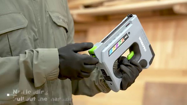 WORKPRO® Tools | 5 in 1 Cordless Staple Gun
