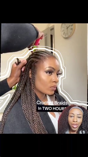 Watch This Amazing Rope Twist Crochet Braids Hair Tutorial #ropetwist #hairtransformation #fyp #naturalhair #beauty #reelsvideoシ #reelsviralシ | Mane Attractions Virgin Hair /Weaving Salon