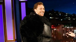 Tom Hiddleston Dresses Up in King Kong Suit for Jimmy Kimmel
