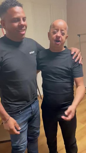 Humorous Conversation Between Two Friends in Room