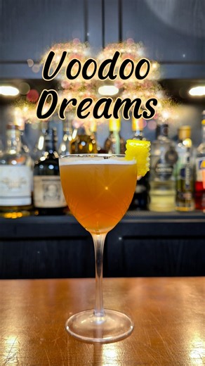 Voodoo Dreams 🥃 # #cocktail #cheers #drink #whiskey #riff #bourbon #mixology #fyp #voodoo #fypシ