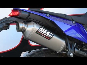 SC-Project RallyRaid muffler 300mm for Yamaha Tenere700 - Racing