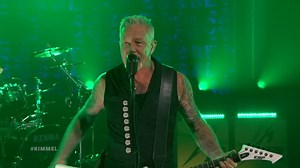 181K views · 10K reactions | Metallica – Holier than thou (Live on Jimmy Kimmel Show - Apr 10, 2023) #Metallica #JimmyKimmelLive #Kimmel #LuxAeterna #ScreamingSuicide #IfDarknessHadASon #JamesHetfield #LarsUlrich #KirkHammett #RobertTrujillo #NewAlbum #72Seasons #M72 #M72WorldTour #MetallicaForever #Metallica2023 #MetOnTour #PeruvianMetalMilitia | Peruvian Metal Militia | Facebook