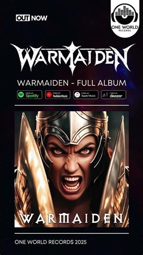 She just DESTROYED this chorus | WARMAIDEN - Power metal is EPIC again