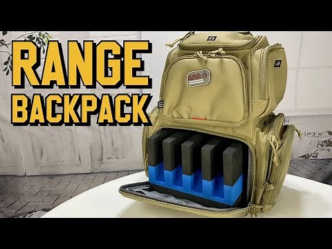 G.P.S. Handgunner Pistol Range Backpack Review