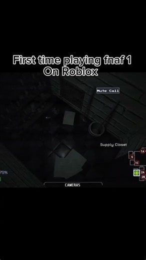 First time playing fnaf