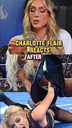 Charlotte Flair Reacts After Alexa Bliss Suffers Brutal SmackDown Attack! #wwe #wrestling #shorts