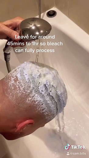 Hair bleach tutorial for guy’s/short hair! #hairstyle #hairtransformation #bleach #blondme #blonded #bleachtutorial #hairtutorial #haircolour #uk #fyp