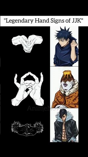 "Legendary Hand Signs of JJK"