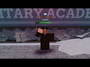 Daily life of an Officer in (Sharkuses' Military Academy) (ROBLOX)