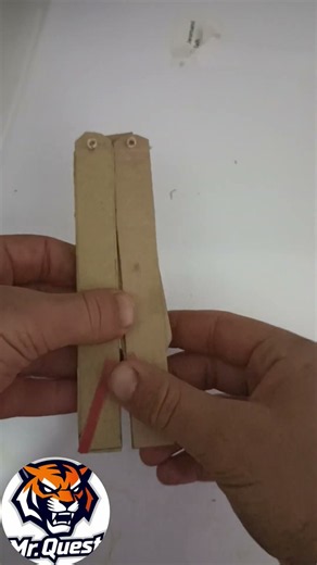 A unique cardboard butterfly knife for yourself.
