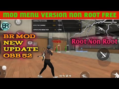 BR MOD MENU FREE 🔥✅| BR MOD MENU☠️ | BR MOD MENU VERSION NON ROOT FREE DOWNLOAD😎