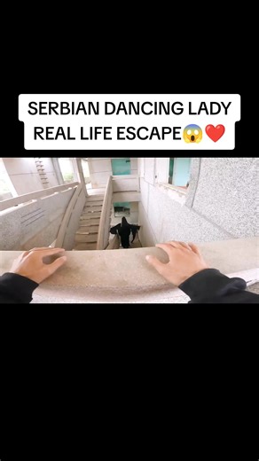 SERBIAN DANCING LADY REAL LIFE ESCAPE😱❤️