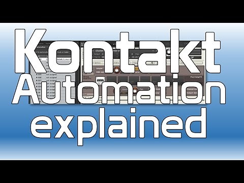 Kontakt Automation - Assignments in Kontakt - Creating Tracks