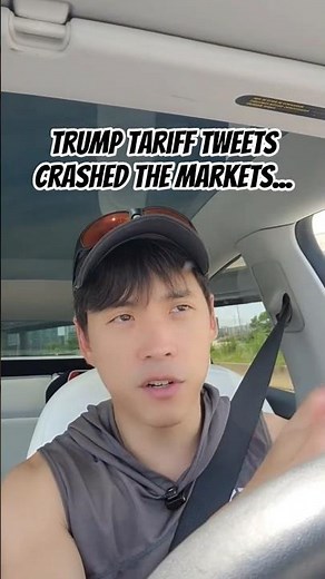Called this Market Crash MONTHS ago! 😎 📉 Check my old vid for Proof, Link in bio! #stockmarket