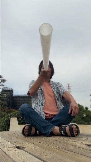 たまにはディジュッポ健康法で瞑想も #ディジュリドゥ #健康法