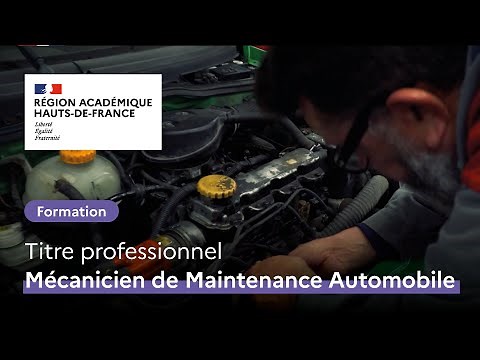 Mécanicien de Maintenance Automobile - Formation