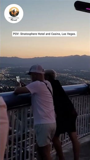 POV: Stratosphere Hotel and Casino, Las Vegas.