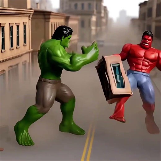 Hulk vs Red Hulk #redhulk # hulk