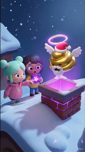 We Found Santa... And He’s A POOP?! 💩🎅 #shorts