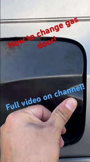 How to change gas door on Tacoma! #viral #gasdoor #diy #tacomamods #tacoma #tacomanation