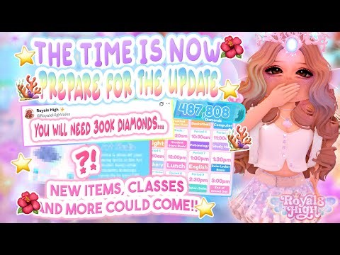 🌊THE TIME IS NOW🌺 PREPARE FOR WAVE 2 OF THE 🥥TIDALGLOW UPDATE🐠 | Royale High