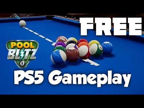 Pool Blitz - PS5 Gameplay (NEW FREE GAME)