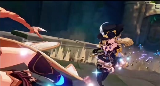 Navia caiu... #genshinimpact33 #wherehaveyoubeen #fyp