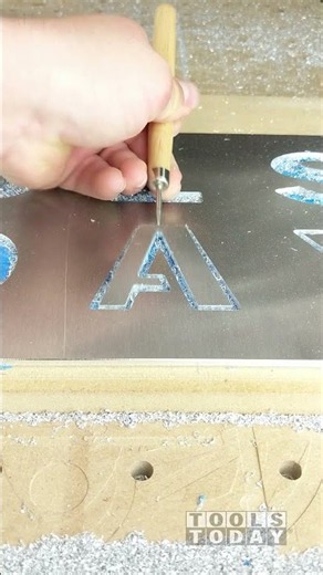 Cutting an Aluminum Letter on the CNC
