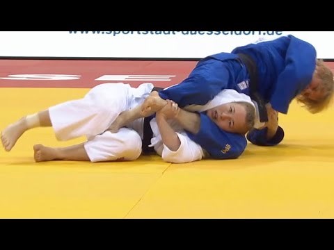 Women's Judo - WAR on the floor - Sabrina Filzmoser vs Daria Mezhetskaia