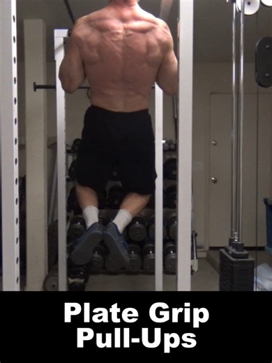 Innovative Plate Grip Pull-Ups Technique