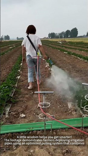 Farmer's Helper: Time-Saving Pipe Pulling for Efficient Irrigation