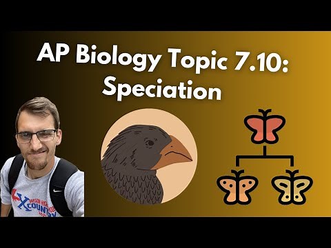 (2019 curriculum) 7.10 Speciation - AP Biology