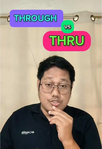 THROUGH vs THRU: What's the Difference?