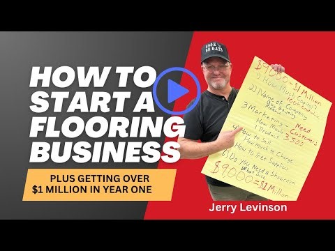 How to Start Your Flooring Business for Installers or Investors. Experience or No Experience