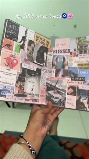 Unlocking My Future|Revealing My Vision Board for 2026 🚀✨#2026 #visionboard #positivevibes #viral