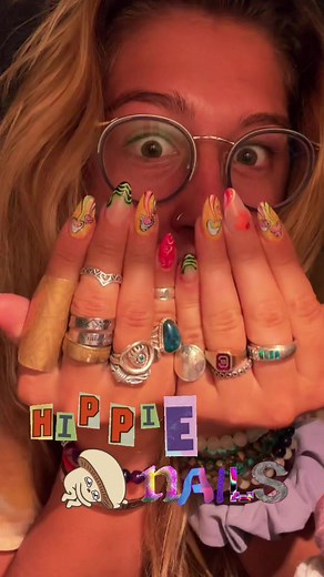 Best Hippie Nails Tutorial: Simple & Stylish Designs
