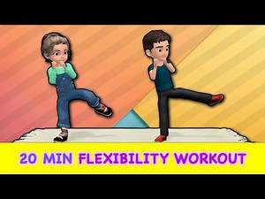 FLEXIBLE KIDS: 20 Min Home Mobility Challenge - Videos For Kids