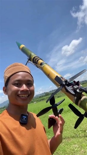 drone bambu runcing #drone #indonesia #fyp