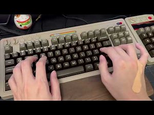 8BitDo Retro Mechanical Keyboard C64 Edition Sound Test