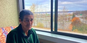 Living inside a winter homeless shelter in Anchorage