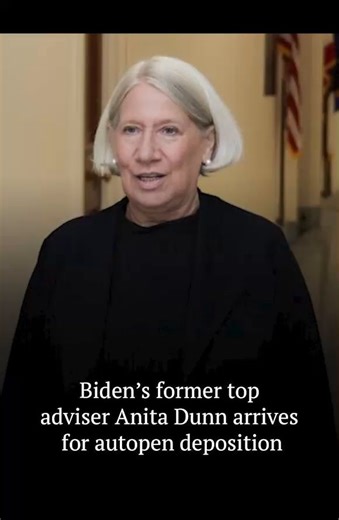 Biden's former top adviser Anita Dunn arrives for autopen deposition READ: http://tiny.cc/puvq001 #JoeBiden #AnitaDunn #Autopen #Deposition | Washington Examiner
