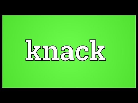 Knack Meaning