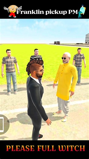 Franklin pickup City PM | Indian theft auto 💥#short #indiantheftauto #trending #vital