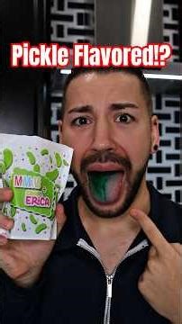 VIRAL Pickle Flavored Gushers Taste Test!