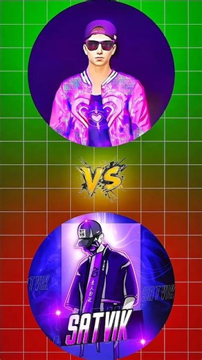 HACKER 😱 vs SATVIK❓#freefire #hacker #satvik