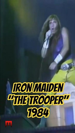 Iron Maiden: The Trooper | Live In Poland 1984 | Behind Iron Curtain ⚔️🤘