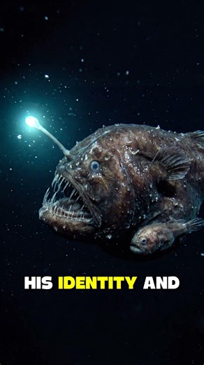 Deep Sea Horror: The Anglerfish’s Glowing Trap