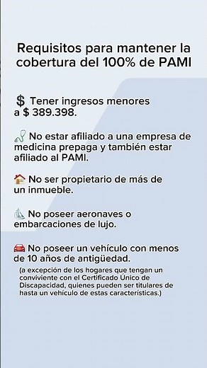 Jubilados de PAMI: ¿cuáles son los requisitos para mantener la cobertura al 100% en medicamentos? 💊
