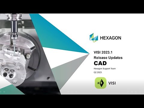 VISI by Hexagon 2023.1 CAD Webinar